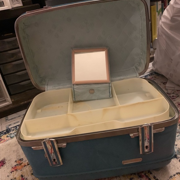 VintageAmerican Tourister Travel Case Cosmetic Tray - Picture 3 of 4